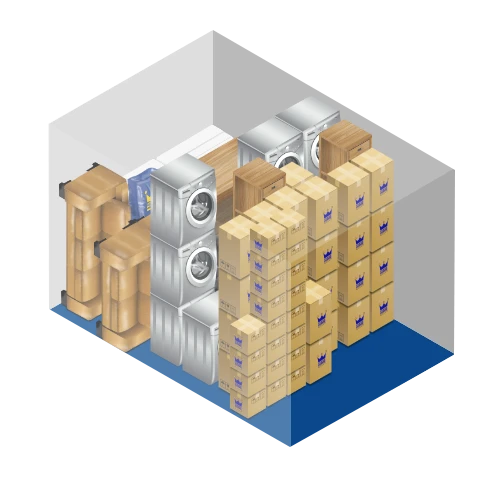 Storage King Three Quarter Garage Sized Spaces
