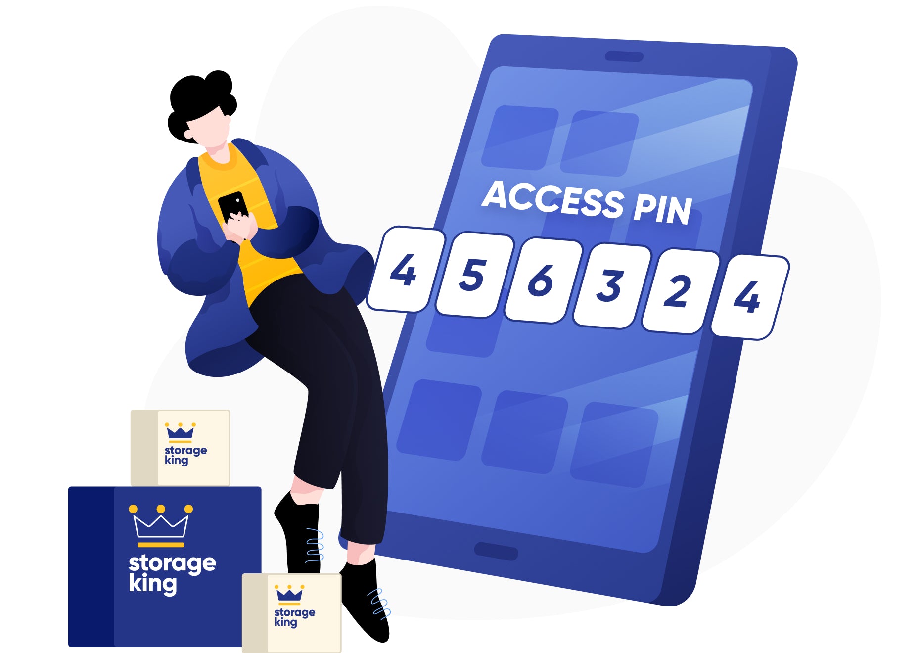 Storage King | Mobile App - Account Management & Support