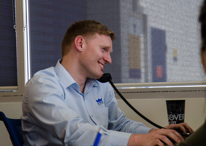 More than just storage, it's about service. A friendly Storage King expert provides helpful advice to a customer on the phone, representing our commitment to a human, concierge-level experience. Our experienced team is a trusted resource dedicated to making your entire storage journey simple and stress-free.