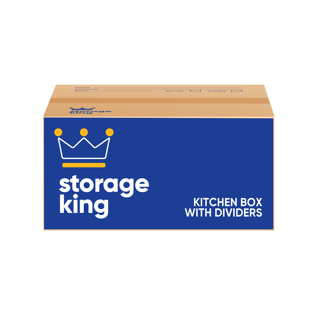 Storage King Kitchen Box with dividers Cardboard Boxes
